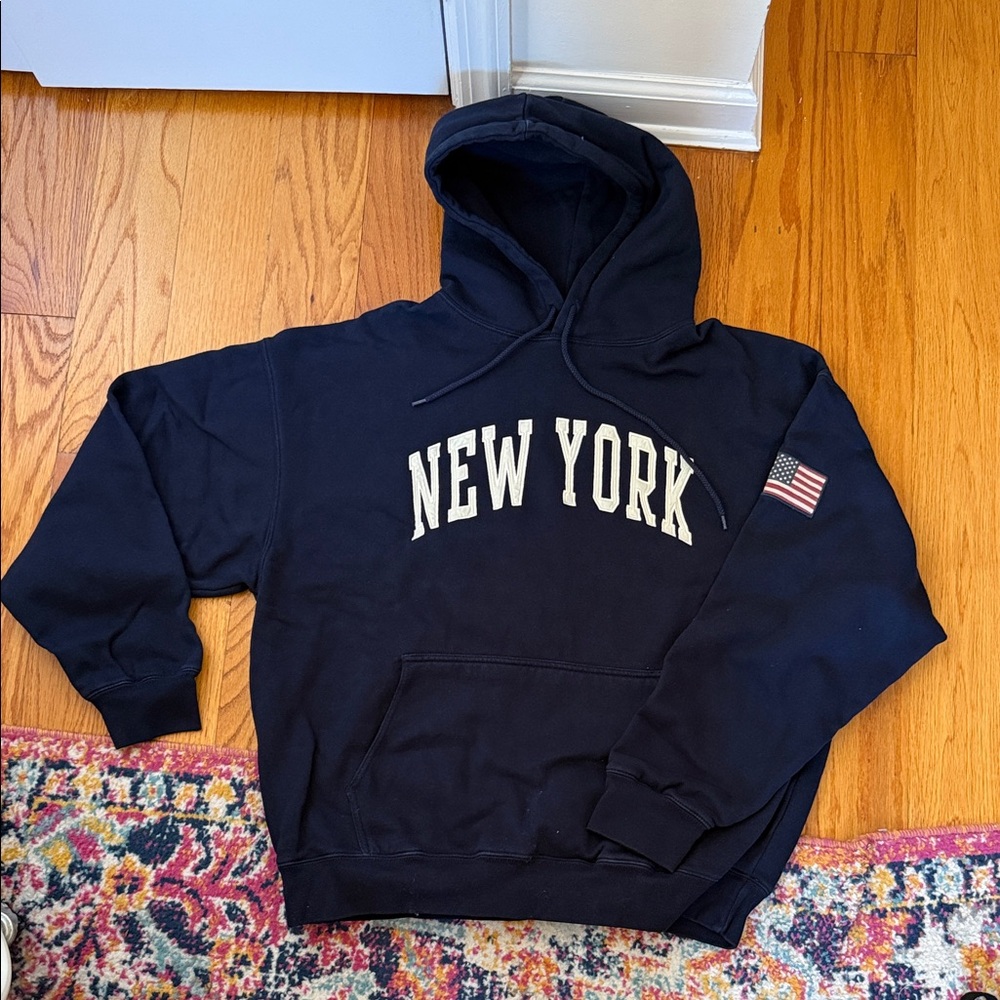 John Galt New York Navy Hoodie